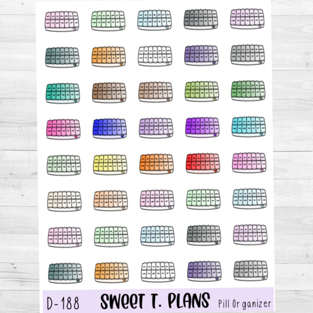 Planner Sticker Sheets Small / Mutey