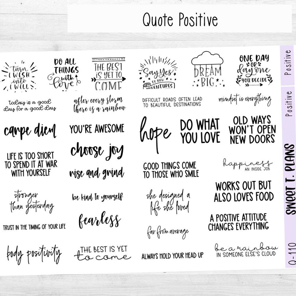Positive Words Stickers for Sale