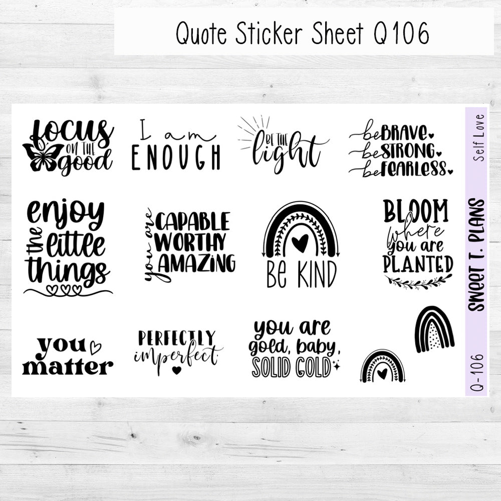 love quote stickers