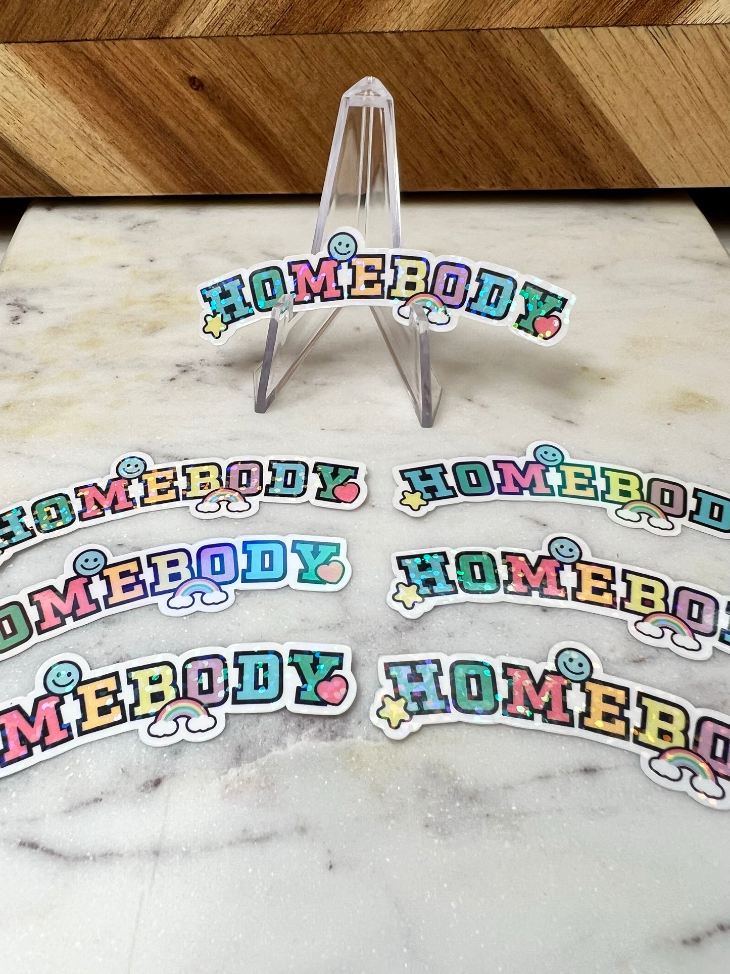 Homebody Die Cut Sticker
