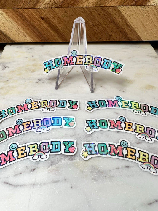 Homebody Die Cut Sticker (a 015)