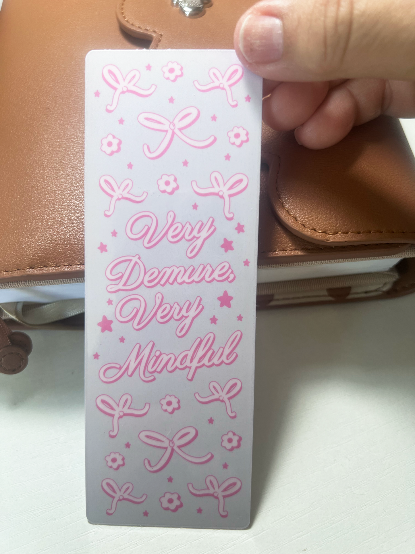 Very Demure, Very Mindful Bookmark