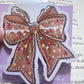 GingerbreadBow Magnetic Bookmark