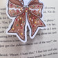 GingerbreadBow Magnetic Bookmark