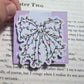 Christmas Light Bow  Magnetic Bookmark