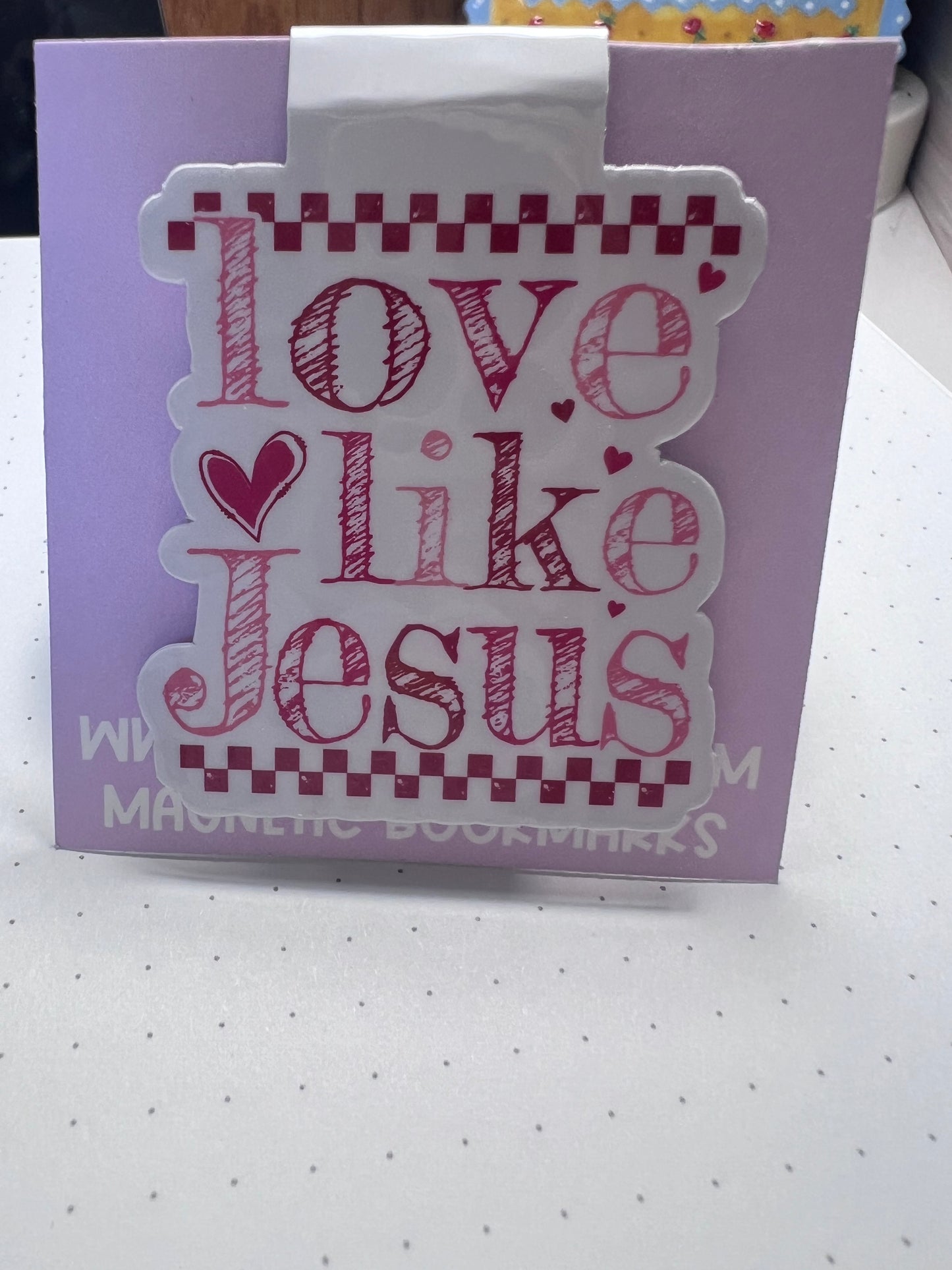 Love Like Jesus Magnetic Bookmark