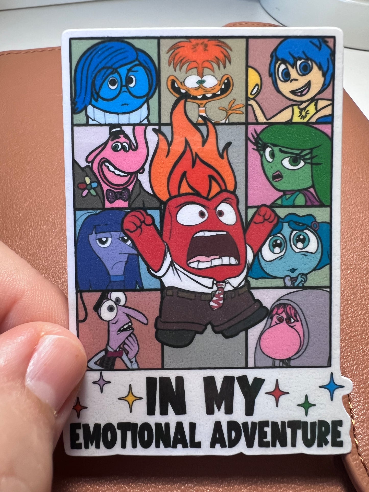 In My Emotional Adventure Die Cut Sticker (c 019)