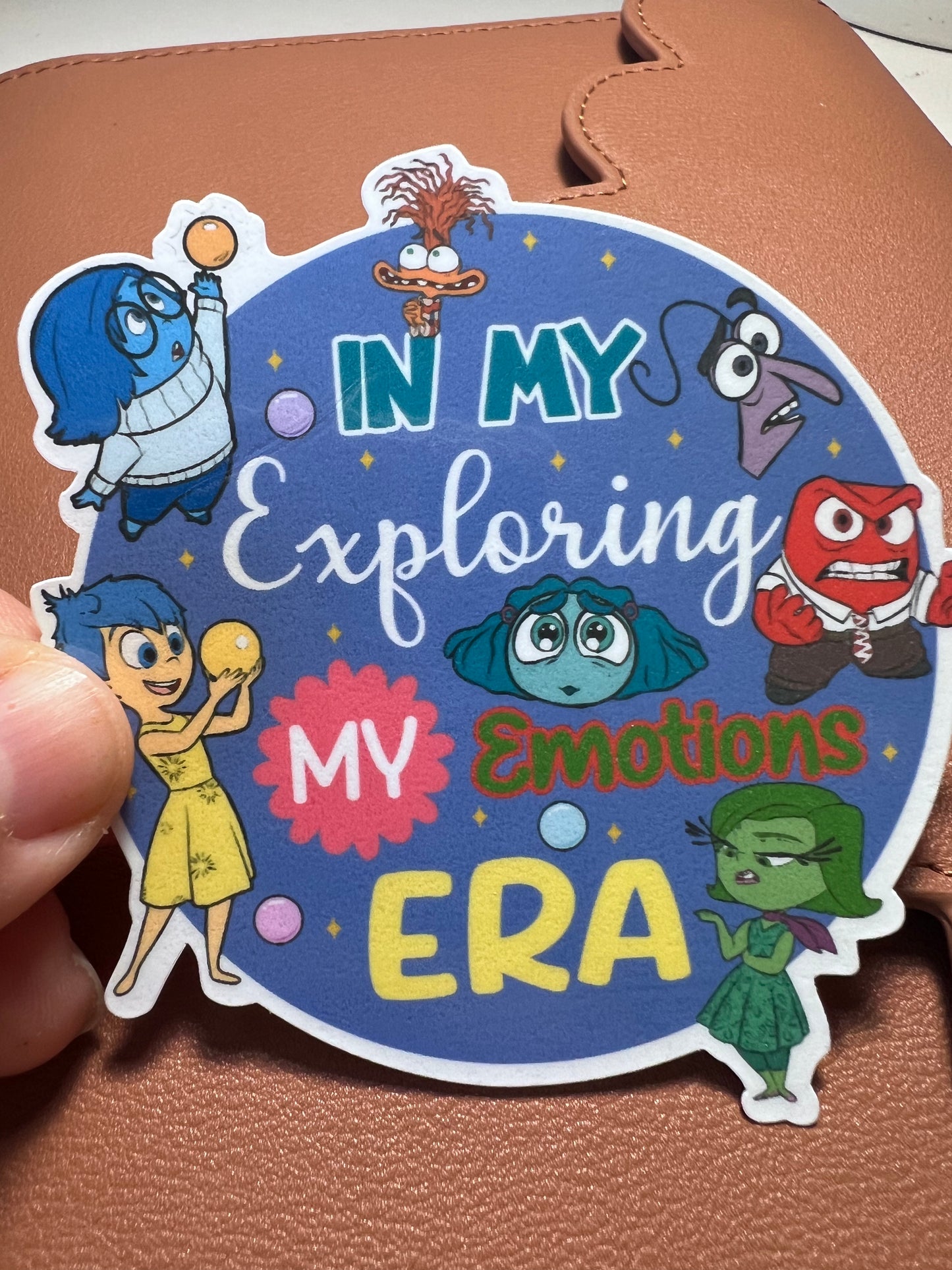 In My Exploring My Emotions Era Cut Sticker (d 001)