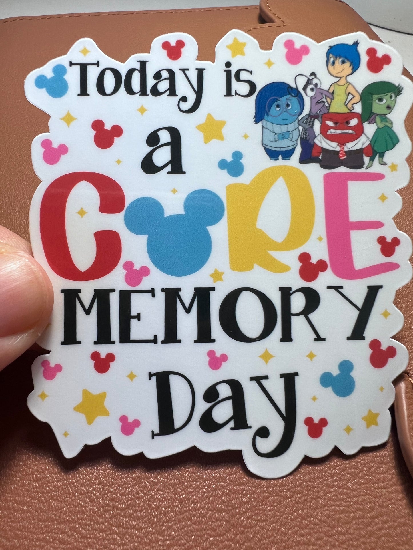 Today is a Core Memory.. Die Cut Sticker (c 019)