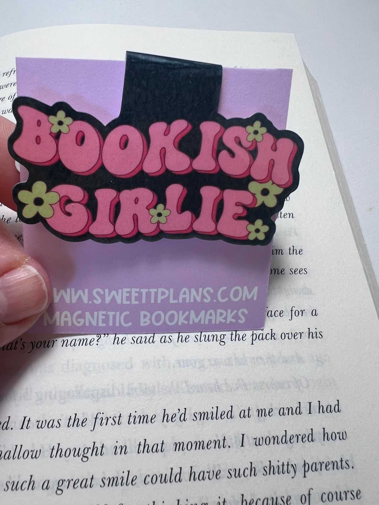 Bookish Girlie Magnetic Bookmark