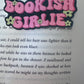 Bookish Girlie Magnetic Bookmark