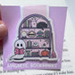 Ghost Reading Bookshelf Magnetic Bookmark