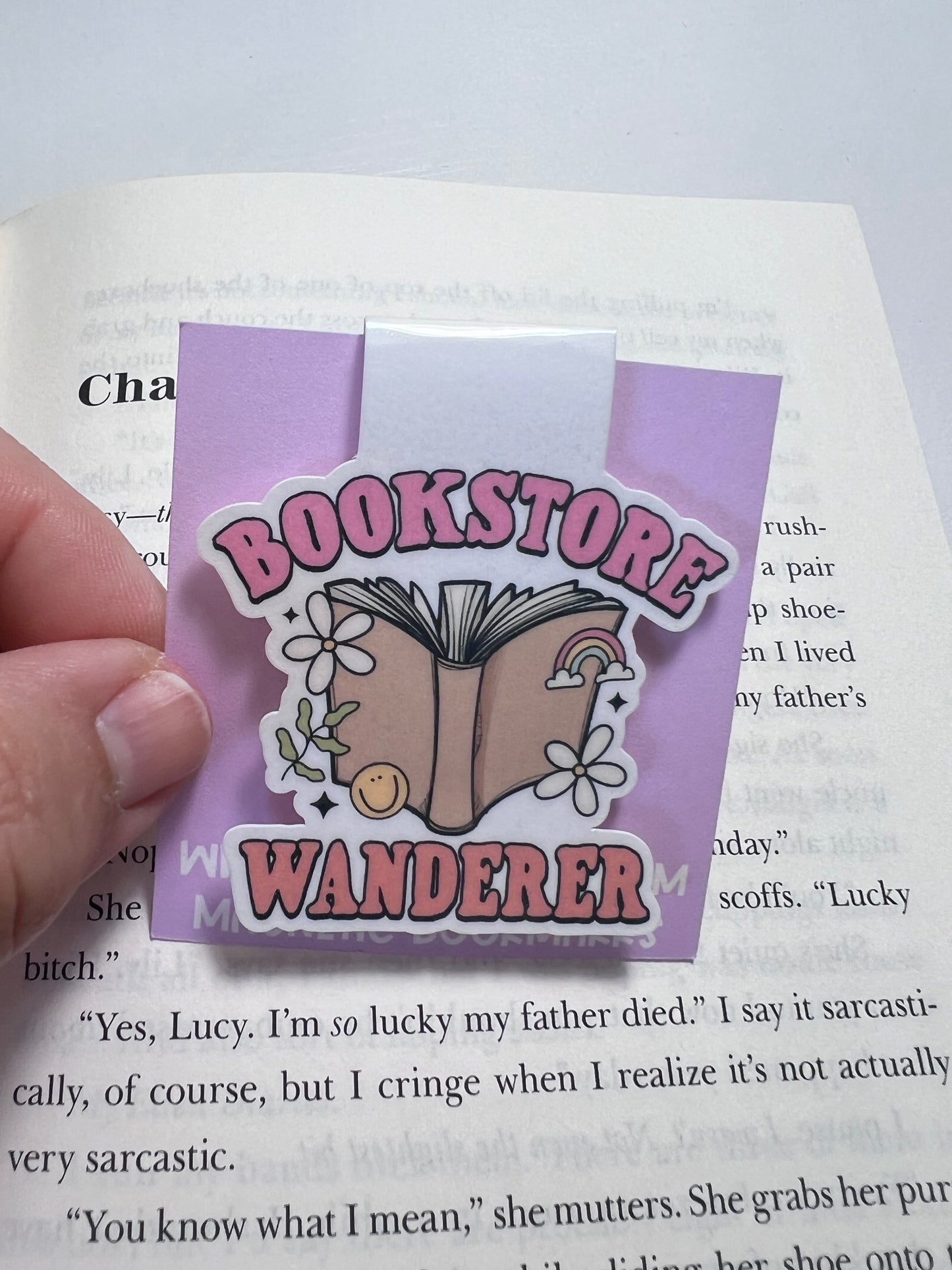 Bookstore Wanderer Magnetic Bookmark