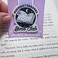 Midnight Reader Book Club Magnetic Bookmark