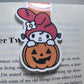 Kawaii Rabbit Pumpkin Magnetic Bookmark