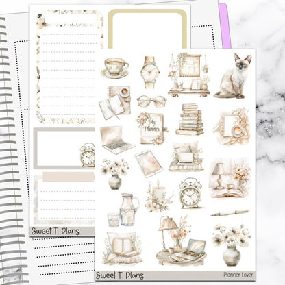 Planner Lover Deco Sticker Kit