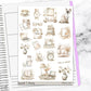 Planner Lover Vertical Mini/ B6 Print Pression Weekly Sticker Kit