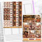 Autumn Leaves Fall Sticker Kit Universal Vertical Planners