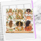 Boho Vibes Sticker Kit Universal Vertical Planners