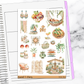 Boho Vibes  Hobonichi Cousin Weekly Sticker Kit