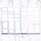Bookish Weekly Sticker Kit Universal Vertical Planners