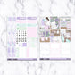 Bookish Vertical Mini/ B6 Print Pression Weekly Sticker Kit