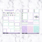 Bookish Vertical Mini/ B6 Print Pression Weekly Sticker Kit