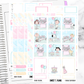 Charlie Birthday  Hobonichi Cousin Weekly Sticker Kit