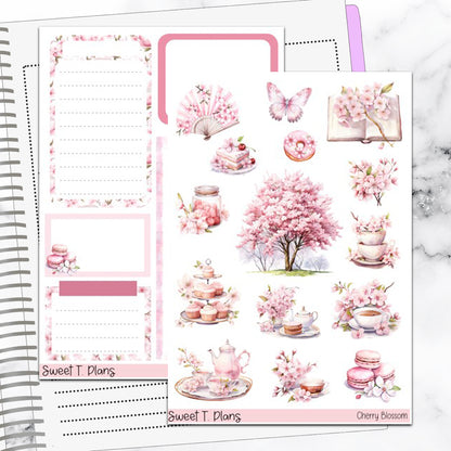 Cherry Blossom Spring Deco Sticker Kit