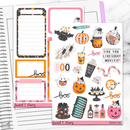 Wicked Cute Halloween Deco Sticker Kit