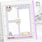 New Years Eve 2024 Jumbo Sticker A5w B6 Hobonichi Cousin