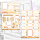 Fall Leaves Autumn Hobonichi Cousin Weekly Sticker Kit