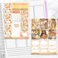 Fall Leaves Autumn Vertical Mini/B6 Print Pression Weekly Sticker Kit