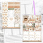 Gingerbread Christmas Holiday Vertical Mini/B6 Print Pression Weekly Sticker Kit