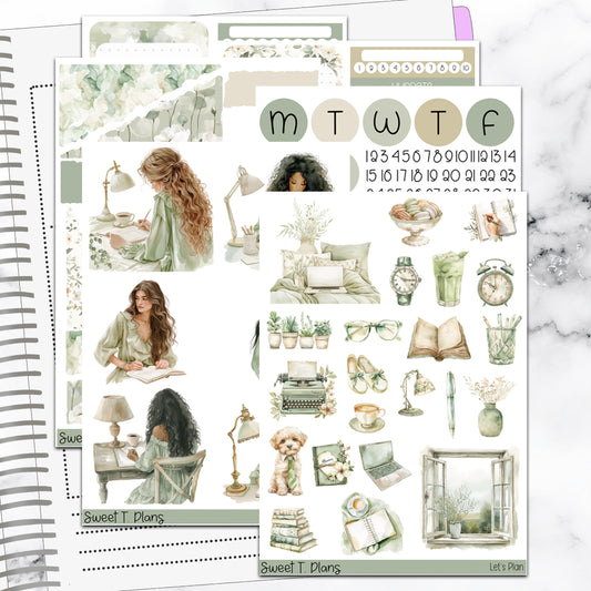 Let's Plan Bundle or Single Sheets Weekly Ultimate Journaling Kit