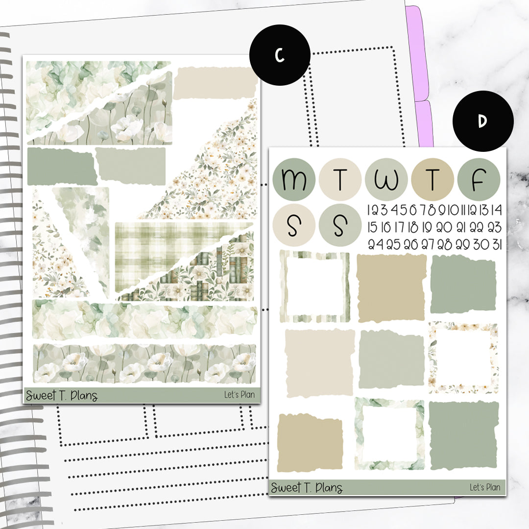 Let's Plan Bundle or Single Sheets Weekly Ultimate Journaling Kit