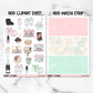 Ladies Night  Hobonichi Cousin Weekly Sticker Kit