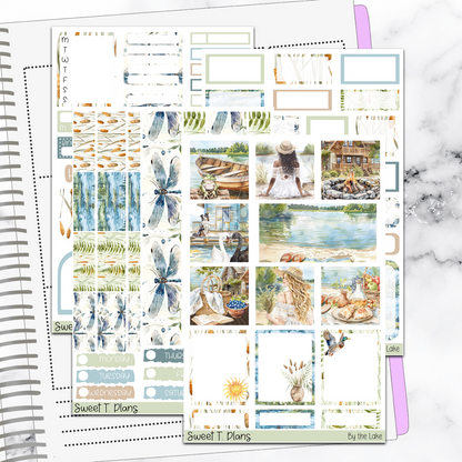 By the Lake Hobonichi Cousin Weekly Sticker Kit