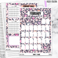 February  Monthly Leopard Jumbo Sticker A5w A5 B6 Hobonichi Cousin