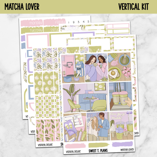 Matcha Lover Kit Universal Vertical Planners