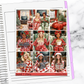 Christmas Movies Holiday Winter Vertical Mini/B6 Print Pression Weekly Sticker Kit