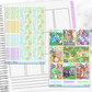 Neo Girlie Gamer Weekly Sticker Kit Universal Vertical Planners