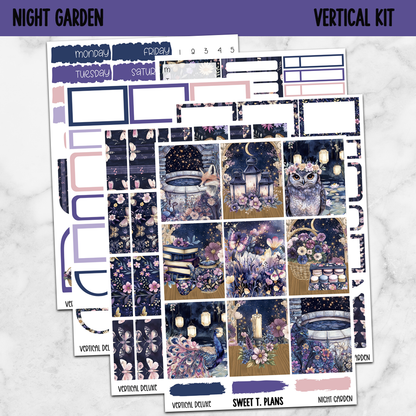 Night Garden Spring Kit Universal Vertical Planners