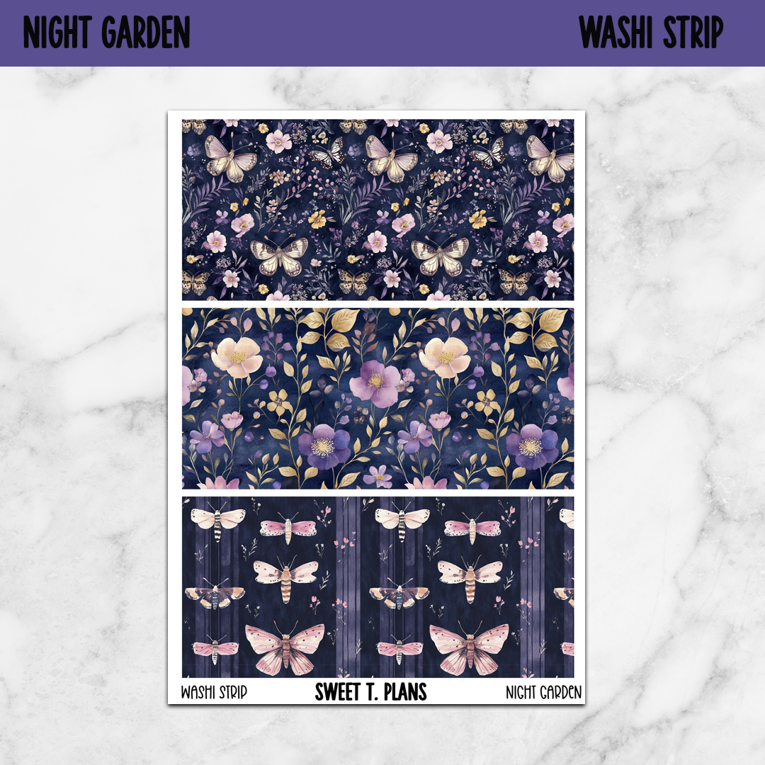 Night Garden Spring Kit Universal Vertical Planners