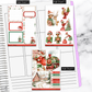 North Pole Christmas Holiday Winter  Deco Sticker Kit