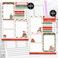 North Pole Christmas Holiday Winter  Bundle or Single Sheets Weekly Ultimate Journaling Kit