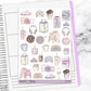 Off Duty Weekly Sticker Kit Universal Vertical Planners