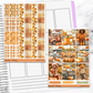 Pumpkin Patch Fall Autumn Sticker Kit Universal Vertical Planners