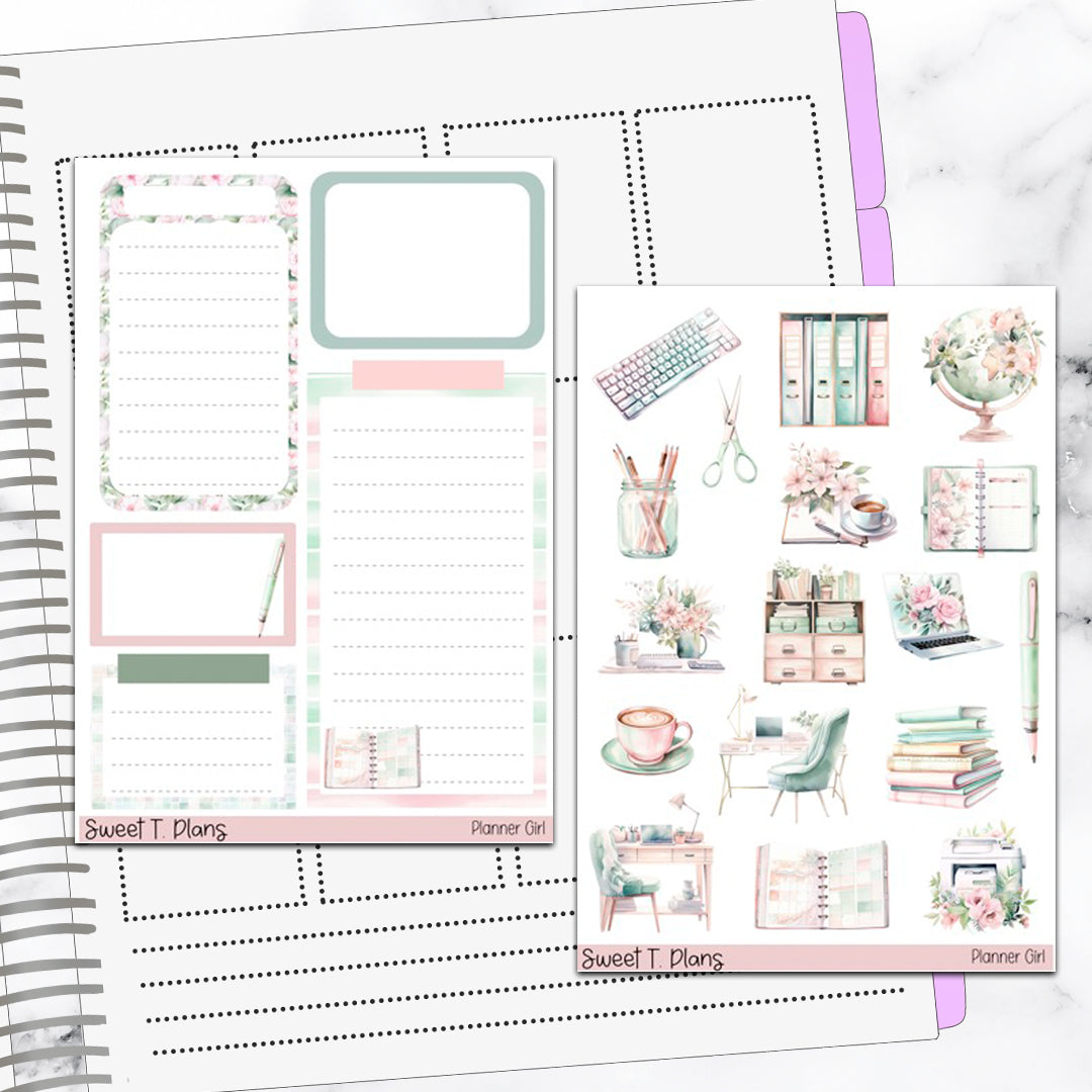 Planner Girl Deco Sticker Kit