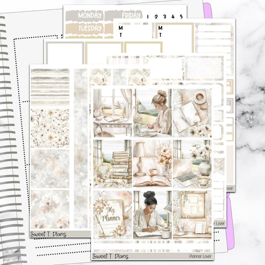 Planner Lover Weekly Sticker Kit Universal Vertical Planners